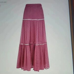 FREE PEOPLE BOHO SUGAR PLUM SKIRT